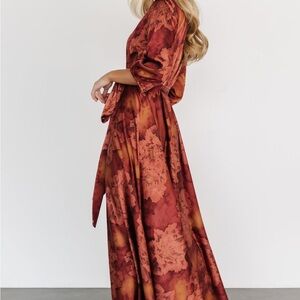 Baltic Born Paula Satin Maxi Dress